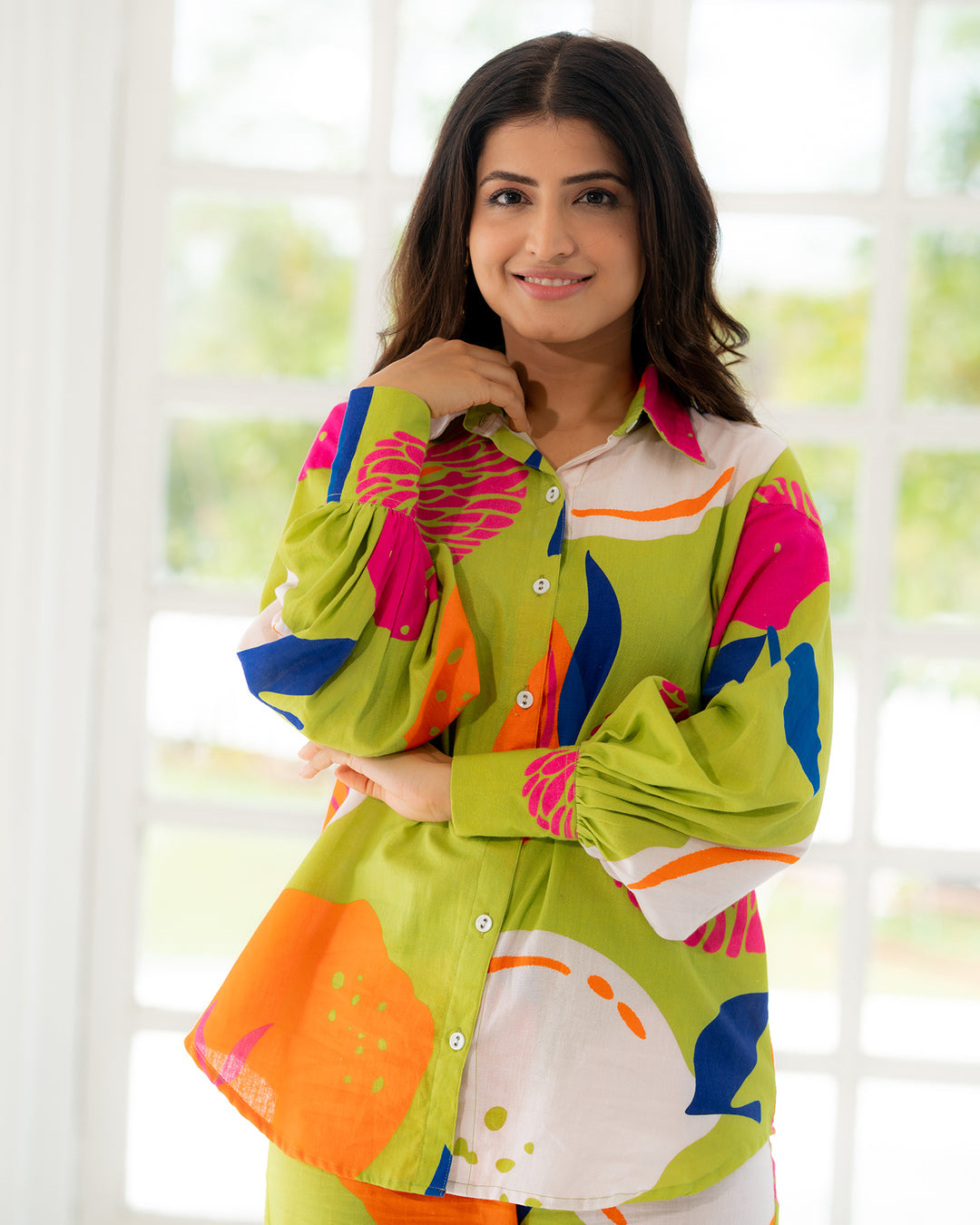 Lime Lounge Co-Ord Set