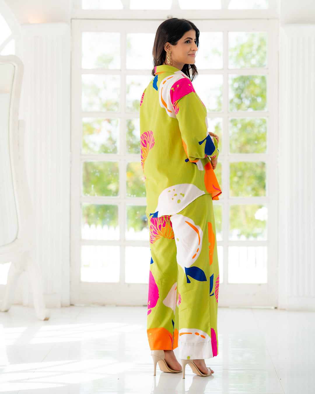 Lime Lounge Co-Ord Set