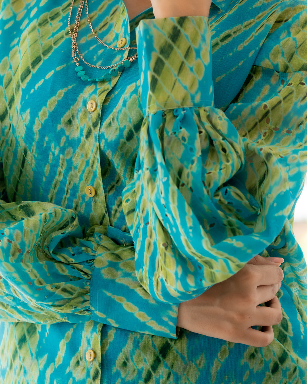 Cyan Fancy Co-Ord Set