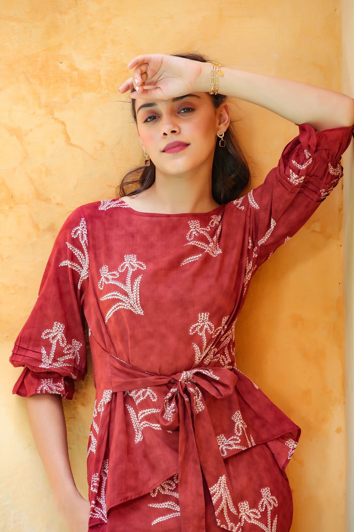 Maroon Co-Ord Set