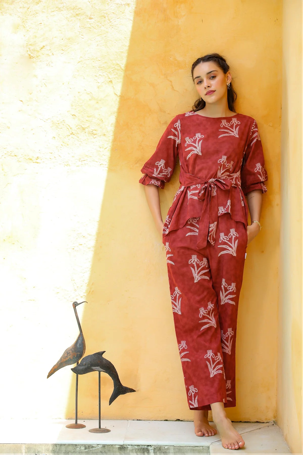 Maroon Co-Ord Set