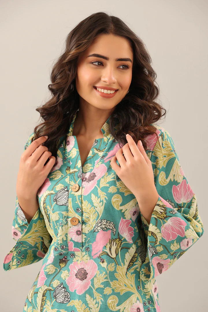 Green Lounge Co-Ord Set