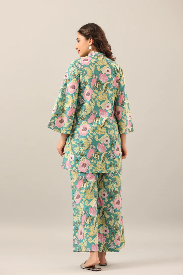 Green Lounge Co-Ord Set