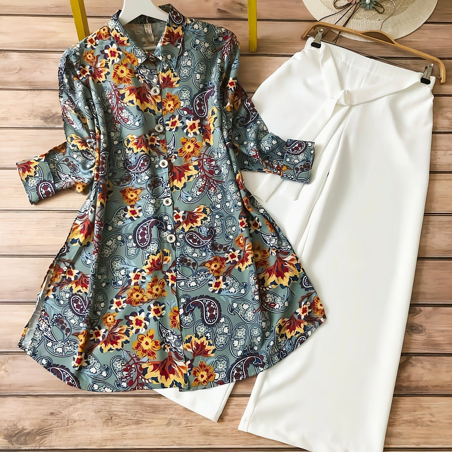 Fancy Kurti With Palazzo