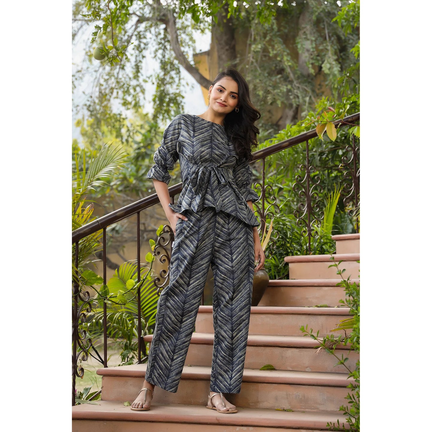 Black Fancy Co-Ord Set