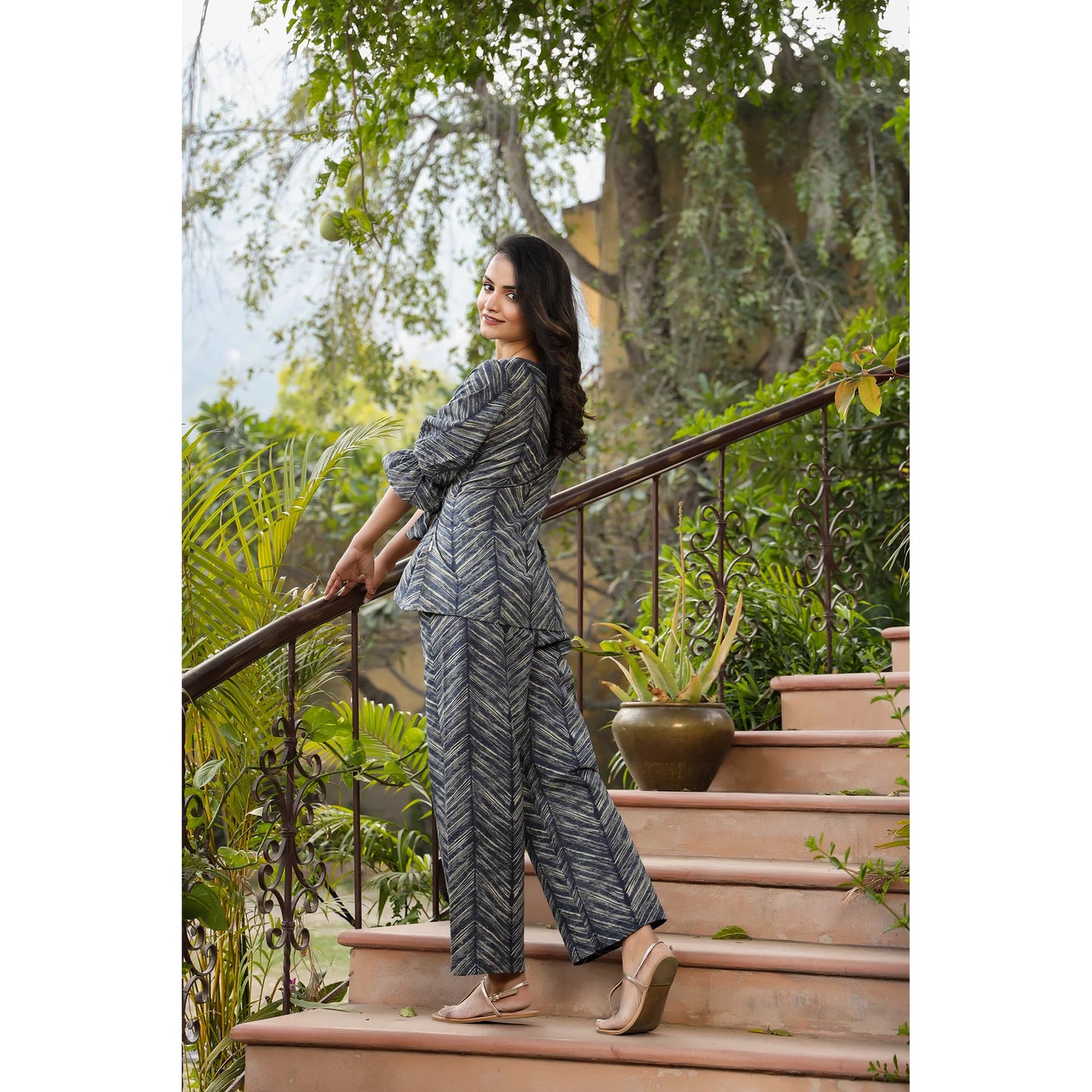 Black Fancy Co-Ord Set