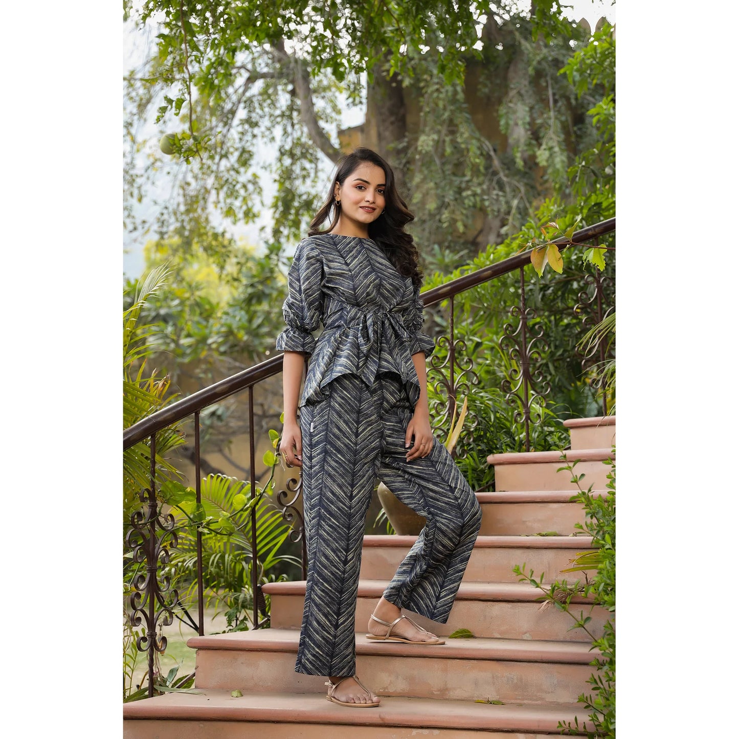 Black Fancy Co-Ord Set