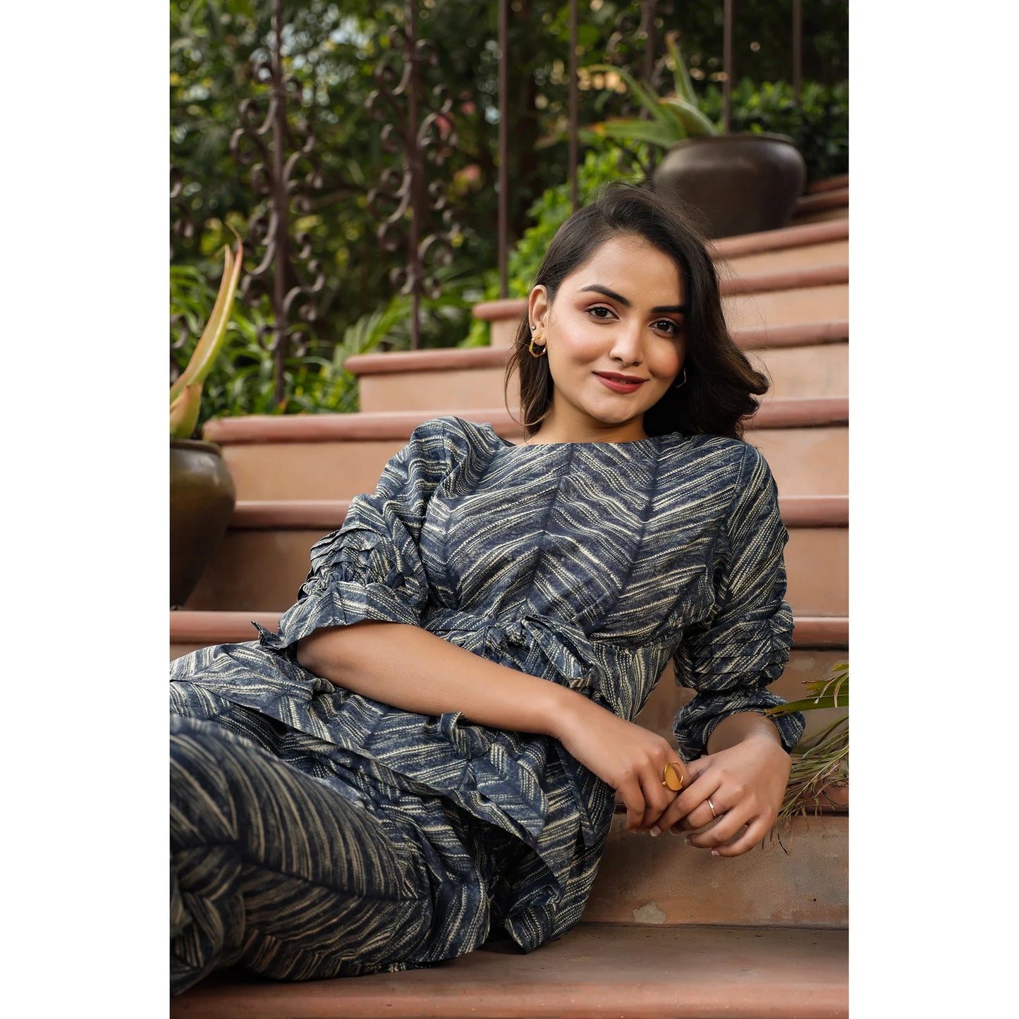 Black Fancy Co-Ord Set