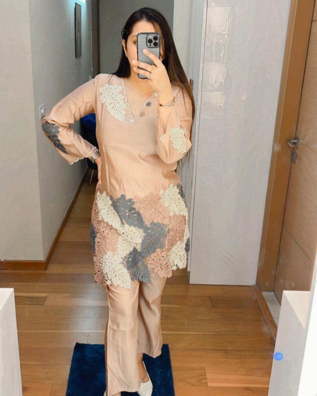 Exclusive New Heavy Silk Embroidery Work Co-Ord Sets
