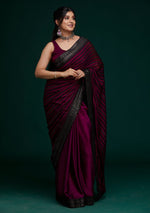 Designer Maroon Colour Rangoli Silk Saree